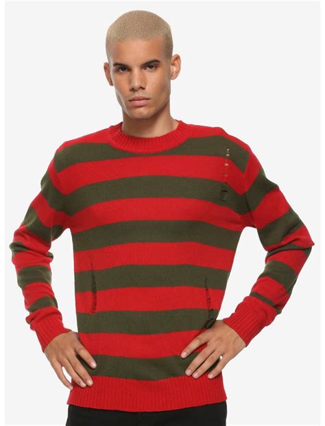 freddy krueger gucci sweater|A Nightmare On Elm Street Freddy Kruger Sweater Mens XL Red .